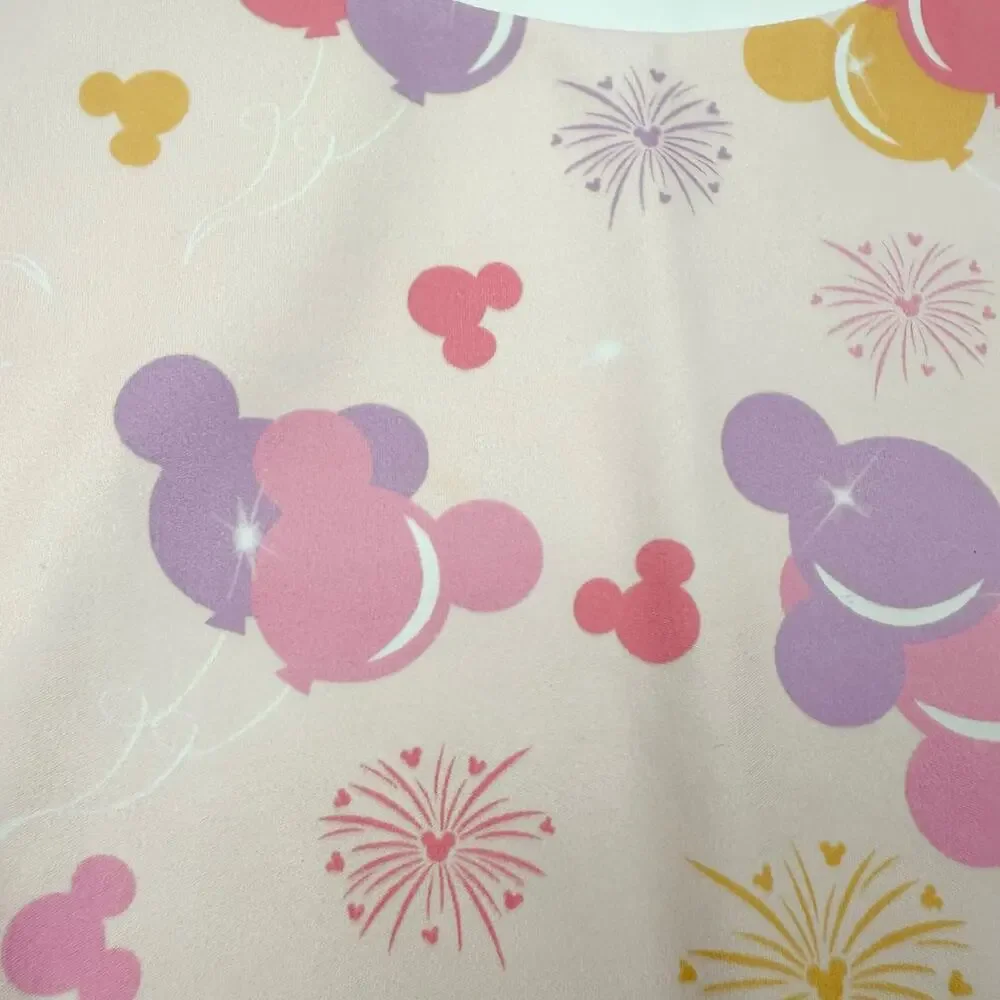 Makena Lane Disney Inspired Mickey Balloons Pastel & Skirt Athletic Set, size 10